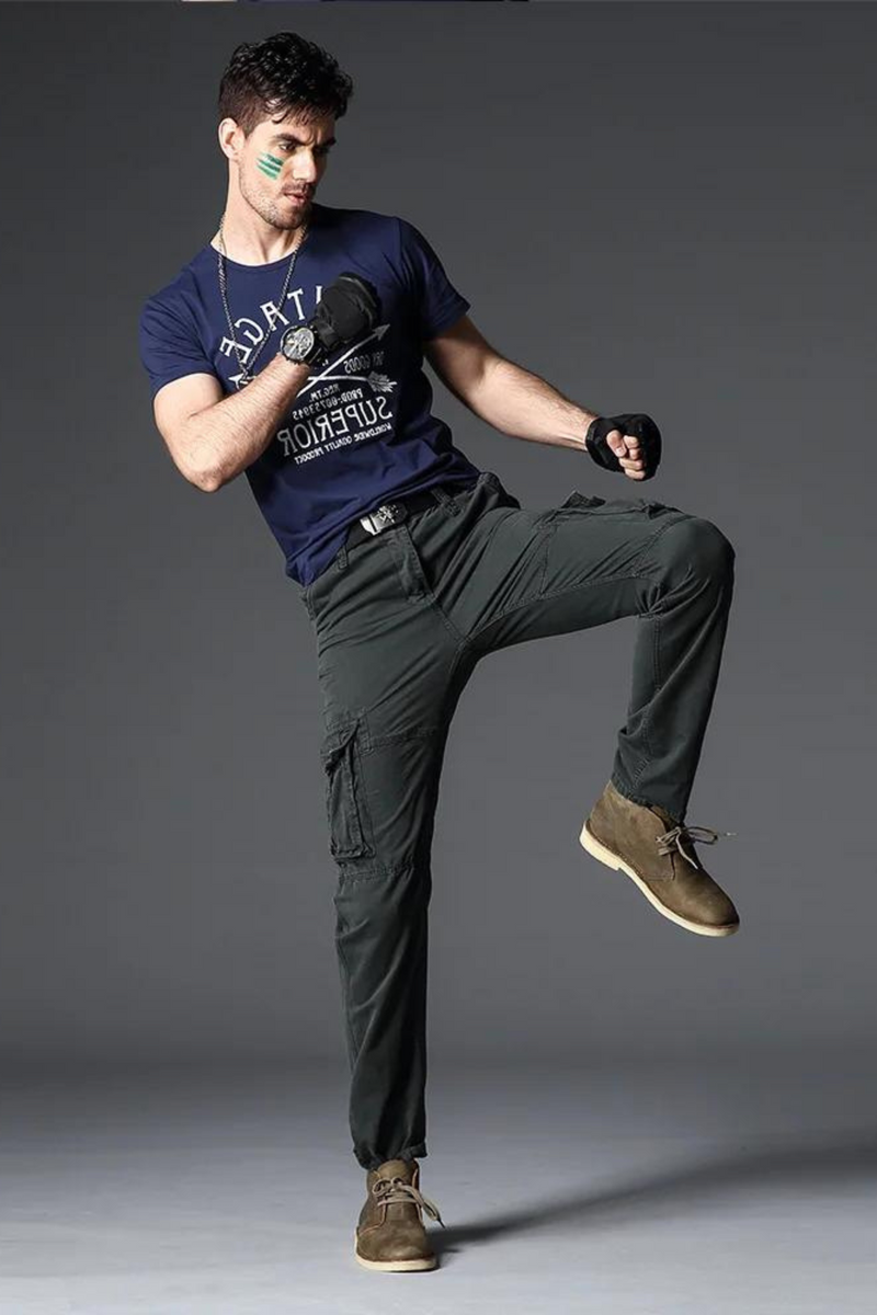 Men Cargo Pants Spring Autumn Casual Men Trousers Men Long Pants Military