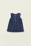 Children Clothing Girls Denim Skirt Summer Lace Dress