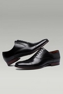 Grain Genuine Leather Men Dress Shoes Wedding Oxford Shoes For Men