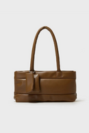 Quilted Padded Women Shoulder Bags Designer Big Handle Handbags Soft Leather Puffy Bag Underarm Tote Bag Summer