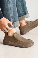 Loafers Leather Shoes for Men Handmade Comfort Casual Shoes