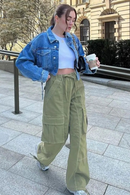 Women Pants Waist Drawstring Female Pants