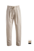 Casual Linen Men Trousers Men's Pants Spring Autumn Lightweight Breathable Pants Men