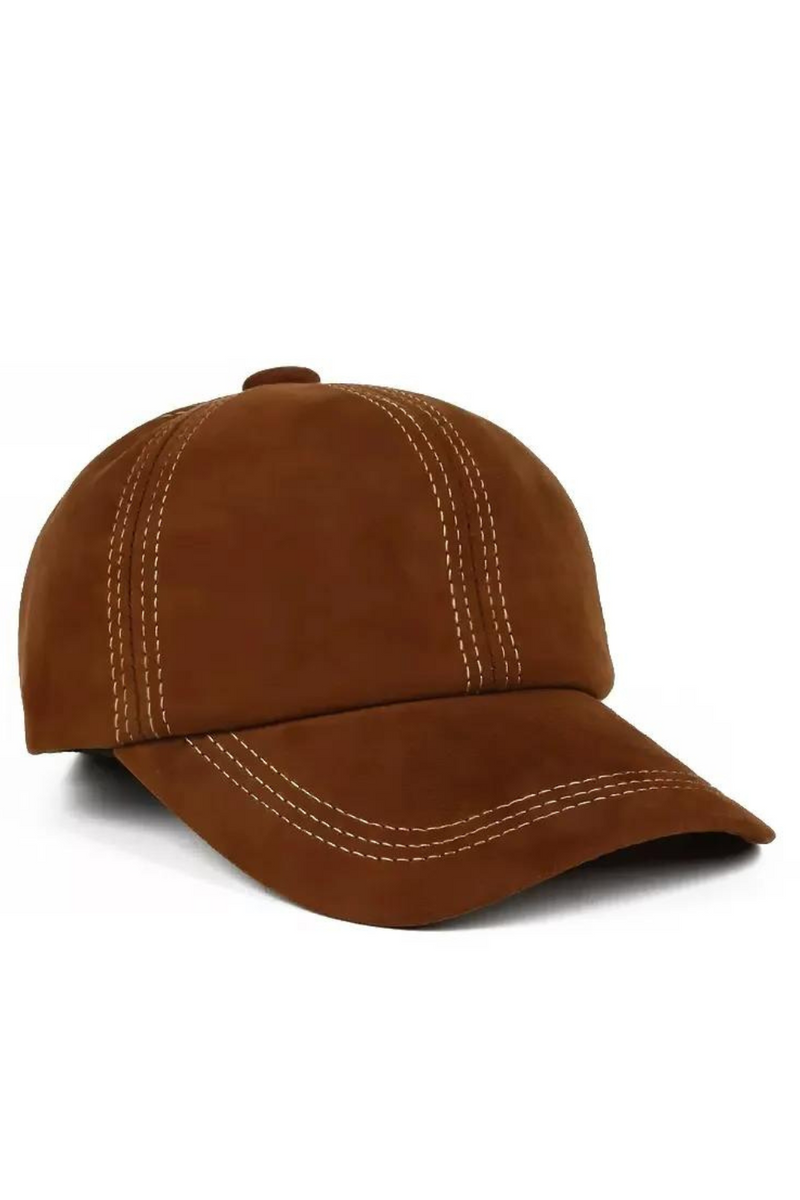 Winter Leather Hat Men Genuine Suede Topstitching Frost Baseball Caps Male Casual Crocodile Outdoor Peaked