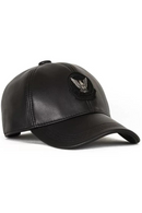 Leather Hap For Men Genuine Outdoor Casual Hat Eagle Adjustable