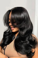 Butterfly Haircut Pop Layers Wig 200% Loose Wave Glueless Wig Pre Plucked 13x4 Lace Frontal Wig