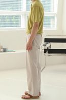 Solid Straight Suit Pants Mens Streetwear Loose Casual Simple Trousers Male Comfortable  Pant