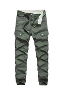 Men Cargo Pants Slim Fit Cone Pants Casual Outdoor Sports Streetwear Couples Solid Color Cargo Pants Male