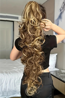 Extensions 30'' Claw Clip Ponytail Long Curly Wavy Pony Tails Hair Extensions Tail Hairpiece for Women