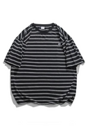 T Shirt Men's Vintage Loose Couple Versatile Tee for Summer