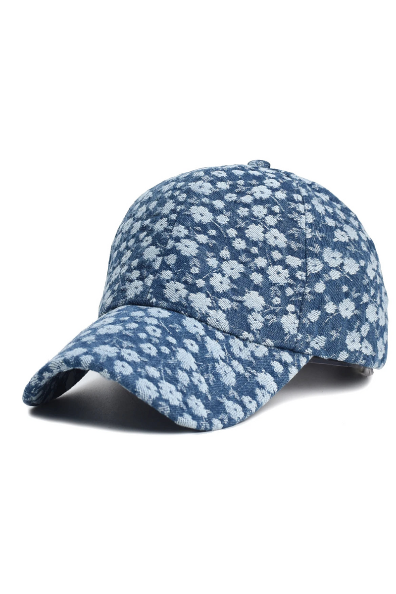 Baseball Cap Denim Dad Hat Adjustable