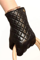 Women Gloves Autumn Winter Plus Warm Velvet Genuine Leather Elegant Lady Glove