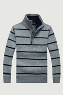 Men striped Sweater Men Cashmere Wool Sweaters Warm Men Pullover Coat Outerwear Mens Sweaters Pullovers