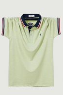 Summer New Man Polo Shirt Men Short Sleeve Casual Knot Embroidery Cotton Polo Shirt Brand Clothing