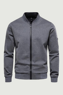 Men Jackets Baseball Collar Men Casual Jacket Spring Autumn Mens Checked Jacket Outdoors Male Bomber Jackets