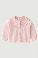 Princess Baby Girl Knitted Sweater Long Sleeve Cotton Children's Cardigan Sweater Outerwear Infant Girls Clothing