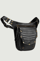 Punk Bag Female Retro Outdoor Women's Bag Trend Messenger Bag Men's Shoulder Bag Fanny Pack Leg Bag Pouch Bum Bag Waist Bag