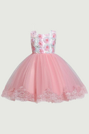 Summer Girl Dress Kids Girl Sleeveless Dress Lace Princess Party Child Dress Teenager Wear Children Clothing