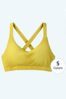 Tank Tops For Women With Chest Pad Backless Camisole Tube Vest Sando V Neck Sleeveless Sexy Casual Plain Trendy
