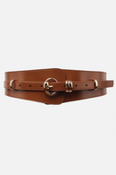 Leather Waist Women Belt Pin Buckle Vintage Wide Luxury Ladies Accessories for Dress