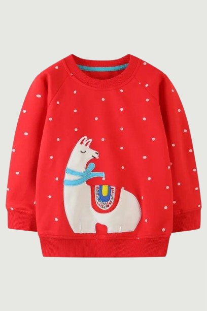 Autumn Sweatshirts Baby Girls Clothes Stripe Rainbow Applique Toddler Sweatshirts Kids Girl Outfits