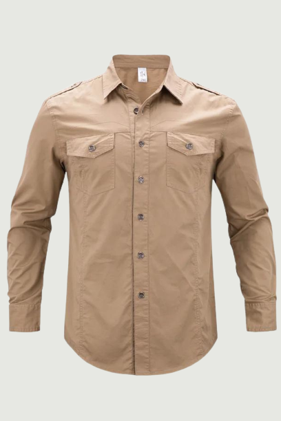 Men's Casual Shirt Solid Oversized Shirt Pure Cotton Casual Shirt Men Clothing