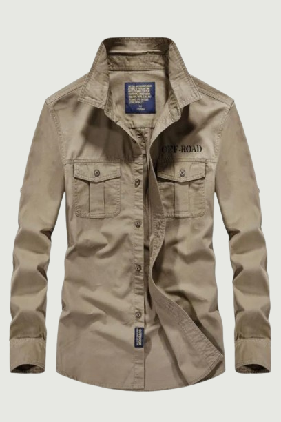 Military Army Shirt Men Cotton Long Sleeve Mens Shirts