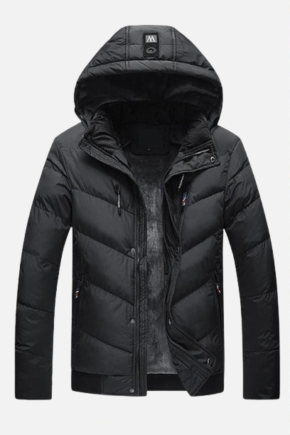 Winter Parka Men Hooded Thick Warm Jacket Coats Waterproof Wool Liner Male Outwear parka Men Clothes