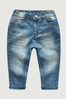 Baby Boys Cotton Jeans Pants Kids Children Spring Autumn Thinner Denim Causal Trousers Children Clothing for 2-7 Years Old