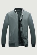 Mens Bomber Jacket Spring Autumn Male Business casual jacket Thin Casual Coat Top Men's windbreaker Jacket