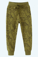 Kids Sweatpants Drawstring Toddler Clothes Cotton Animals Full Trousers Boys Girls Pants