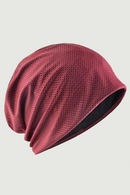 Spring Autumn Beanies Hats for Women Solid bone Hat Outdoor Thin Skullies Breathable mesh Soft Hip Hop