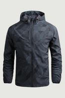 Men's Spring Autumn Jacket Thin Casual Quick Dry Windbreaker Outdoor Sports Jacket Men