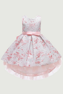 Gorgeous Flower Summer Girls Dress for Wedding Party Embroidery Kids Clothes Evening Dresses