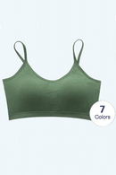 Women Tank-Top With Chest Pad Backless Breathable Stretchable Crop-Top Camisoles Tube Vest Sleeveless Sexy Casual Summer