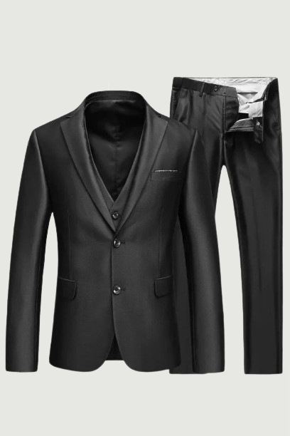 Slim Fit Suits Men Notch Lapel Business Wedding Groom Leisure Tuxedo Latest Coat Pant Designs