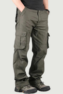Men Cargo Pants Casual Cotton Trousers Multi Pocket Men Military Cargo Pants