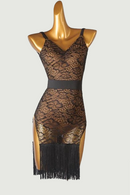 Women Dress Adult Sleeveless Latin Competition Dresses