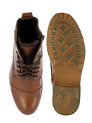 MEN MID BROWN ELI HIGH TOP BOOTS