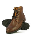 MEN'S TYBALT TEXTURED BROWN BOOTS