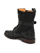 TAN CAP TOE MILITARY BOOTS