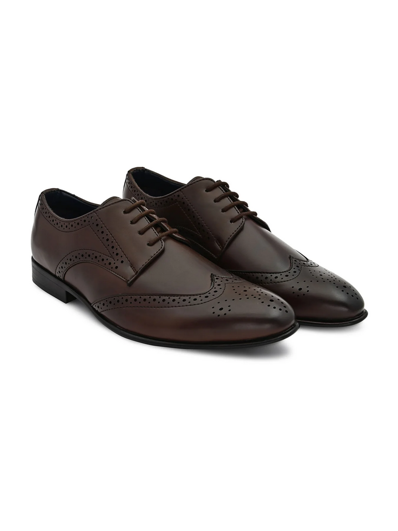 MEN FORMAL DARK BROWN BROGUES MEN FORMAL DARK BROWN BROGUES
