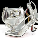 Inspired Elegant Women’s High Heels and Bag Wedding Party Shoes and Bag Exclusive Products