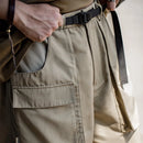 Lightweight Solid Shorts Quick Drying Pants Anti Wrinkle Large Pockets Casual Pants for Men's Summer