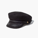 Spring Autumn Caps Women Tweed Newsboy Caps Flat leather Cap