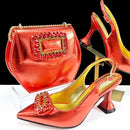 Inspired Elegant Women’s High Heels and Bag Wedding Party Shoes and Bag Exclusive Products