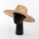 Women Classic Straw Hat Designer Ladies Panama Hat Sun Hats Wide Brim Fedora Beach