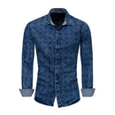 Men's Spring Autumn Casual Lapel Single Breasted Shirt