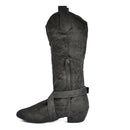 Prescott Suede Sole Western Style Line West Coast Swing Boots