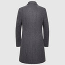 Gray coat on a light gray background, Obroi